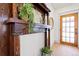 Close-up of the fireplace at 5612 Ammons St, Arvada, CO 80002