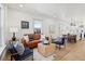 Bright living room with hardwood floors, stylish furnishings, and an open layout at 5612 Ammons St, Arvada, CO 80002