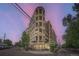 Street view of the RiverClay building showing its unique architectural design and balconies at 2240 N Clay St # 406, Denver, CO 80211
