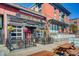 Jefferson Park Pub's exterior, offering a cozy neighborhood gathering spot with outdoor seating at 2240 N Clay St # 406, Denver, CO 80211