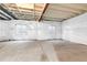 Unfinished basement offering a blank canvas with insulated walls and concrete floor at 821 Boulder Peak Ave, Erie, CO 80516
