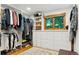 Spacious closet with custom built-in storage solutions and natural light at 2520 Eldridge Cir, Golden, CO 80401