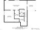 House floorplan showcasing the basement layout with recreation room and laundry at 2520 Eldridge Cir, Golden, CO 80401