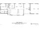 Detailed floorplan of a two-story house layout showcasing the room dimensions at 2520 Eldridge Cir, Golden, CO 80401