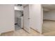 Convenient laundry area with washer, dryer, and storage space at 2030 Gyros Cir # 155, Lafayette, CO 80026