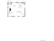 Floorplan displaying layout of the kitchen, dining, and living areas at 22072 E 38Th Pl, Aurora, CO 80019