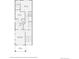 Floor plan featuring the primary bedroom, bedroom, bathrooms, and walk-in closets at 2599 S Cherokee St, Denver, CO 80223