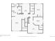 Upstairs floor plan featuring bedrooms, bathrooms, office space and loft at 4907 Fenwood Dr, Highlands Ranch, CO 80130