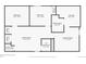 Floor plan of the basement showing layout of Gathering room, bathroom, laundry, and bedrooms at 10661 W 104Th Ave, Broomfield, CO 80021
