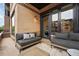 Relaxing outdoor patio with comfortable seating and stylish decor at 6619 E Lowry Blvd # 101, Denver, CO 80230