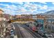 Aerial view of Golden, CO, showing welcome arch at 810 Meadow Run, Golden, CO 80403