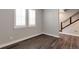 Versatile room with wood floors, a window with plantation shutters, and neutral walls ready for personalization at 2648 Mayotte Way, Castle Rock, CO 80109
