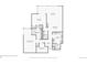 Floor plan showing spacious living areas and two bedrooms at 1900 E Girard Pl # 608, Englewood, CO 80113