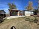 Spacious backyard with a shed and patio area at 3480 W 96Th Ave, Westminster, CO 80031