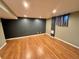 Finished basement room with laminate flooring at 3480 W 96Th Ave, Westminster, CO 80031