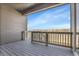 Balcony showcasing scenic views and a wooden railing at 9022 Spaulding St, Parker, CO 80134