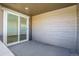 Private balcony features sliding door access and outdoor living space at 9022 Spaulding St, Parker, CO 80134