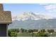 Picturesque mountain view featuring snow-capped peaks, visible from the property, enhancing its scenic appeal at 14836 Jersey Dr, Mead, CO 80542