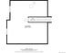 Floor plan of the basement area with dimensions and layout details at 4023 E Geddes Cir, Centennial, CO 80122
