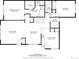Detailed floor plan showcasing the layout of the home, including bedrooms, bathrooms, and living areas at 4023 E Geddes Cir, Centennial, CO 80122