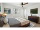 Bedroom with modern furnishings, carpet flooring and good light at 1720 Pecos Way, Denver, CO 80221