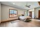 Bright bedroom with hardwood floors, large windows and good lighting at 1928 S Washington St, Denver, CO 80210