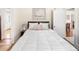 Bright bedroom featuring a comfortable bed, neutral walls, and stylish decor for a relaxing atmosphere at 2676 S Lincoln St, Denver, CO 80210