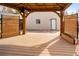 Relaxing covered deck offers privacy and shade for enjoyable outdoor living and entertaining at 2676 S Lincoln St, Denver, CO 80210