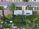 Aerial view highlighting the property's layout and neighborhood surroundings at 1840 E 84Th Ave, Denver, CO 80229