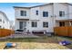 Backyard featuring an outdoor seating area and lawn games at 5347 Osceola St, Denver, CO 80212