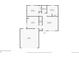 This is a floor plan of the home, showing a kitchen, living room, two bedrooms, a bathroom, and a garage at 1492 S Cathay St, Aurora, CO 80017