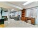 Spacious living room with neutral walls, carpet flooring, and recessed lighting for a modern look at 1492 S Cathay St, Aurora, CO 80017
