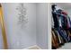 Well-organized walk-in closet with ample hanging space and shelving at 10546 Graymont Ln # D, Highlands Ranch, CO 80126