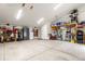 Functional garage with ample storage space, bike racks and organized tool storage at 581 Fairview Blvd, Breckenridge, CO 80424