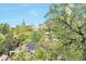 Serene city view captures lush green treetops and buildings on a clear, bright day at 1200 N Humboldt St # 604, Denver, CO 80218