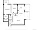 Detailed floor plan showcasing layout of the home, including bedroom, living room, and balcony dimensions at 1200 N Humboldt St # 604, Denver, CO 80218