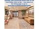 Inviting building lobby with neutral colors, seating, and an elegant rug at 1200 N Humboldt St # 604, Denver, CO 80218