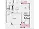 Detailed floorplan showcasing the layout of the house, including the kitchen, great room, garage, and bedrooms at 5591 Farrier Pt, Castle Rock, CO 80104