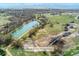 Scenic aerial view of the Bear Creek Greenbelt, showcasing walking paths and natural beauty near the neighborhood at 2477 S Dover Way, Lakewood, CO 80227