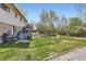 Outdoor space with a barbecue, lawn furniture and grill, ideal for relaxation and entertaining at 6477 W Clifton Pl, Littleton, CO 80128