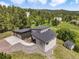 Contemporary home featuring a three-car garage and inviting walkway at 3630 Mesa Verde Rd, Monument, CO 80132