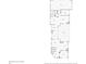 Detailed floor plan showcasing the layout of the main level, including the kitchen and living spaces at 2400 S Clayton St, Denver, CO 80210