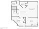 Basement layout featuring finished areas, bedrooms, and storage at 2400 S Clayton St, Denver, CO 80210