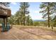 Outdoor patio with comfortable seating and beautiful view at 1943 Columbine Ct, Golden, CO 80401