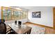 Inviting home office with natural light, modern desk setup, and scenic outdoor views for a productive work environment at 1943 Columbine Ct, Golden, CO 80401
