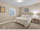Cozy bedroom with natural light, carpet, and simple decor, offering a peaceful and inviting space at 2776 Badlands Ct, Castle Rock, CO 80109