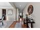 Welcoming foyer with hardwood floors and elegant decor at 2776 Badlands Ct, Castle Rock, CO 80109