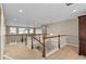 Open loft space with railing overlooking living area, great for flexible living at 2776 Badlands Ct, Castle Rock, CO 80109