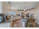 Contemporary kitchen featuring a spacious island, stainless steel appliances, and plenty of cabinet space for storage at 21166 E Euclid Dr, Centennial, CO 80016