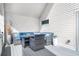 Relaxing covered balcony offers a comfortable seating area at 3050 Wilson Ct # 1, Denver, CO 80205